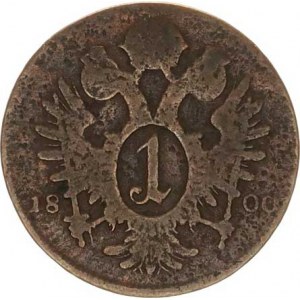 František I. (1792-1835), 1 kr. 1800 D RR