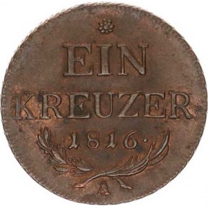 František I. (1792-1835), 1 kr. 1816 A