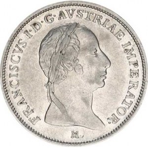 František I. (1792-1835), 1 Lira 1822 M