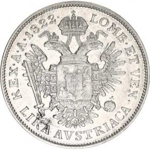 František I. (1792-1835), 1 Lira 1822 M