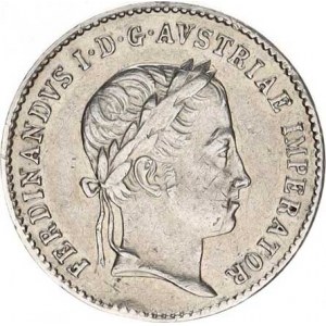 Ferdinand V. (1835-1848), Velký žeton na českou korunovaci 7.9. 1836 v Praze Ag 20 mm
