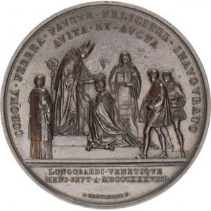 Ferdinand V. (1835-1848), Korunovace na Lombardsko-benátského krále 6.9.1838 v Miláně, hlav