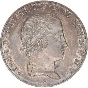 Ferdinand V. (1835-1848), Tolar 1839 A 28,123 g patina