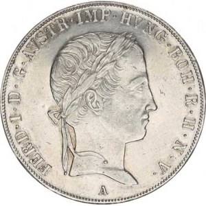 Ferdinand V. (1835-1848), Tolar 1845 A Her. 142