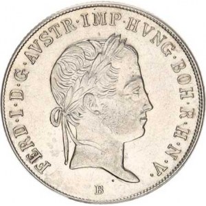 Ferdinand V. (1835-1848), 20 kr. 1838 B - orlice