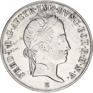 Ferdinand V. (1835-1848), 20 kr. 1840 E R, tém.