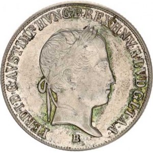 Ferdinand V. (1835-1848), 20 kr. 1843 B