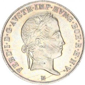 Ferdinand V. (1835-1848), 20 kr. 1843 M R, zc. nep. just.