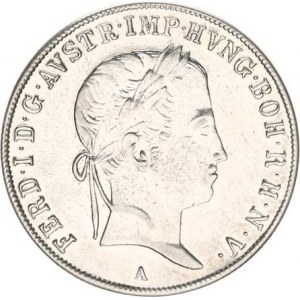 Ferdinand V. (1835-1848), 20 kr. 1844 A