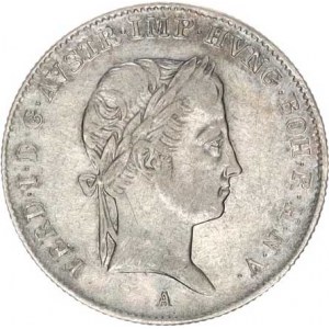 Ferdinand V. (1835-1848), 10 kr. 1842 A R