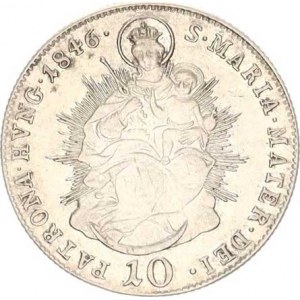 Ferdinand V. (1835-1848), 10 kr. 1846 B