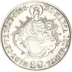 Revoluce 1848-1849, 20 kr. 1848 KB, ryska v av.