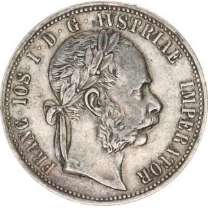 František Josef I.(1848-1918), Zlatník 1873 b.zn., patina