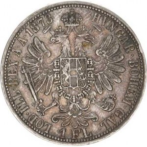 František Josef I.(1848-1918), Zlatník 1873 b.zn., patina