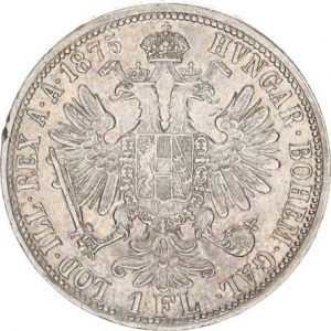 František Josef I.(1848-1918), Zlatník 1875 b.zn., zc. nep. hr., tém.