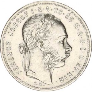 František Josef I.(1848-1918), Zlatník 1881 KB - úzký štít Mor. 87b