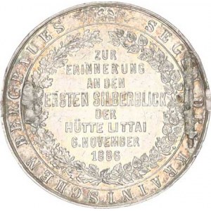 František Josef I.(1848-1918), Zlatník 1886 - tzv. Krainský zlatník, na památku prvního stříbřen