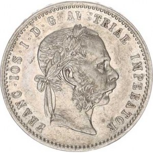 František Josef I.(1848-1918), 1/4 Zlatník 1872 RR