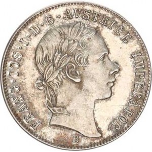 František Josef I.(1848-1918), 20 kr. 1855 B