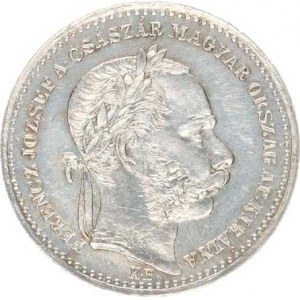 František Josef I.(1848-1918), 20 kr. 1868 KB - MAGYAR KIRÁLYI R