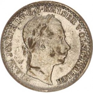 František Josef I.(1848-1918), 10 kr. 1860 V R