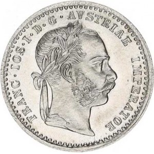 František Josef I.(1848-1918), 10 kr. 1868 b.zn.