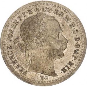 František Josef I.(1848-1918), 10 kr. 1870 KB R, škr. v rv.