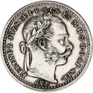 František Josef I.(1848-1918), 10 kr. 1870 KB R, hlazen