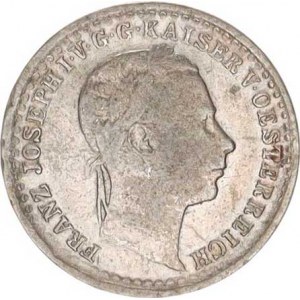 František Josef I.(1848-1918), 5 kr. 1859 M R, tém.