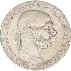 František Josef I.(1848-1918), 5 Koruna 1900 b.zn.