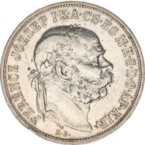 František Josef I.(1848-1918), 5 Koruna 1909 KB