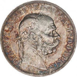 František Josef I.(1848-1918), 5 Koruna 1909 KB