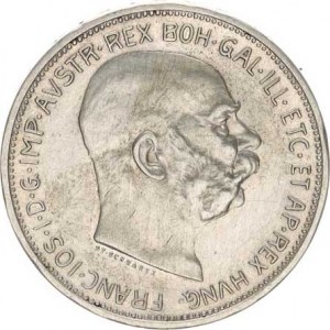 František Josef I.(1848-1918), 2 Koruna 1912 b.zn.