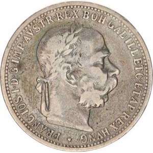 František Josef I.(1848-1918), 1 Koruna 1895 b.zn.