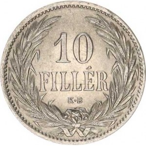 František Josef I.(1848-1918), 10 Fillér 1894 KB