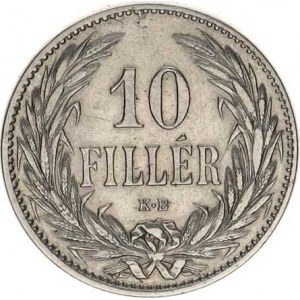 František Josef I.(1848-1918), 10 Fillér 1894 KB