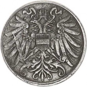 František Josef I.(1848-1918), 2 hal. 1918 b.zn.