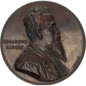 Medaile Rakousko - Uhersko, Edvardus Albert, 10. výročí výuky na Vídeňské univerzitě 1891. Po