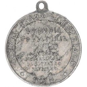 Medaile Rakousko - Uhersko, Medaile na Rakousko-Italskou válku 1915, A: Nejsvětější Trojice u