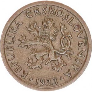 Údobí let 1918-1938, 10 hal. 1933 R
