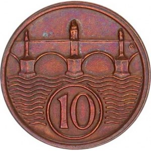 Údobí let 1918-1938, 10 hal. 1935 R