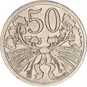 Údobí let 1918-1938, 50 hal. 1927