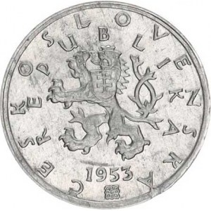 Údobí let 1945-1953, 50 hal. 1953 R