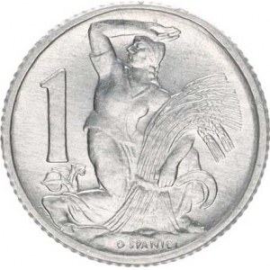 Údobí let 1945-1953, 1 Kčs 1953