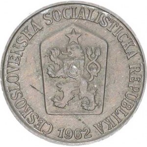 Údobí let 1953-1993, 3 hal. 1962 - pozdější ražba 0,921 g, lak., tém.