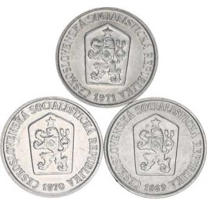 Údobí let 1953-1993, 10 hal. 1969, 1970, 1971 3 ks
