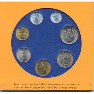 Údobí let 1953-1993, Ročníková sada mincí 1987