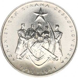 Údobí let 1953-1993, 50 Kčs 1971 - KSČ