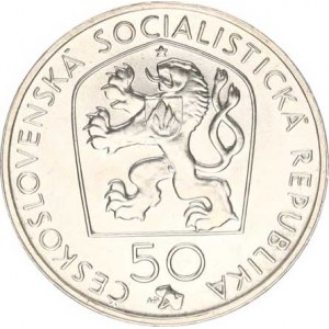 Údobí let 1953-1993, 50 Kčs 1972 - Myslbek