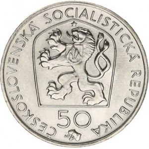 Údobí let 1953-1993, 50 Kčs 1972 - Myslbek